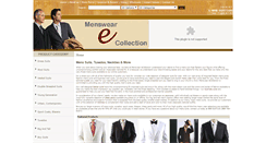 Desktop Screenshot of menswearecollection.com